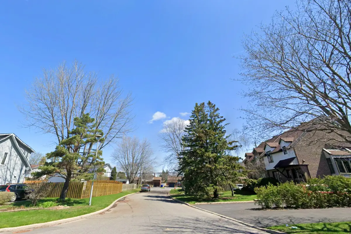 Un des quartiers résidentiels à Boucherville Rive-Sud ou nos équipes de débouchage interviennent